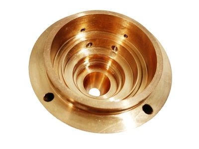 车铣复合,4轴5轴零件-T2紫铜_表面钝化_五轴